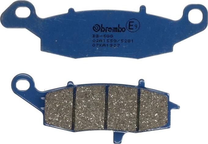 Brembo 07KA1907 - Гальмівні колодки, дискові гальма autocars.com.ua