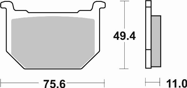 Brembo 07SU0312 - Гальмівні колодки, дискові гальма autocars.com.ua