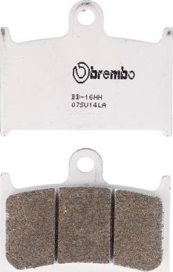 Brembo 07SU14LA - Гальмівні колодки, дискові гальма autocars.com.ua