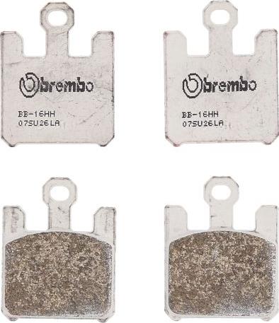 Brembo 07SU26LA - Гальмівні колодки, дискові гальма autocars.com.ua