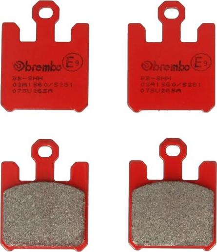 Brembo 07SU26SA - Гальмівні колодки, дискові гальма autocars.com.ua