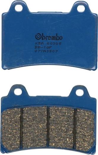 Brembo 07YA3507 - Гальмівні колодки, дискові гальма autocars.com.ua