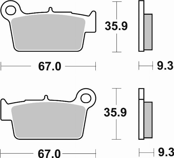 Brembo 07YA41SD - Гальмівні колодки, дискові гальма autocars.com.ua