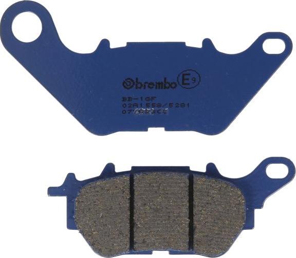 Brembo 07YA53CC - Гальмівні колодки, дискові гальма autocars.com.ua