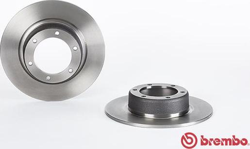 Brembo 08.1741.10 - Тормозной диск avtokuzovplus.com.ua