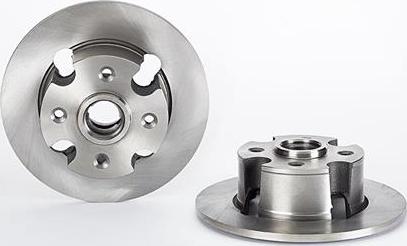 Brembo 08.2163.08 - Тормозной диск avtokuzovplus.com.ua