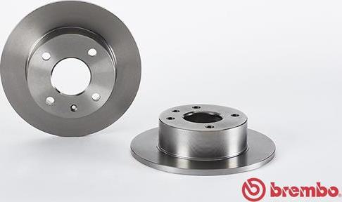 Brembo 08.4962.20 - Гальмівний диск autocars.com.ua