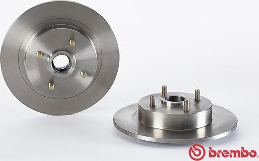 Brembo 08.5051.10 - Гальмівний диск autocars.com.ua