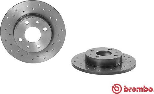 Brembo 08.5085.1X - Тормозной диск avtokuzovplus.com.ua