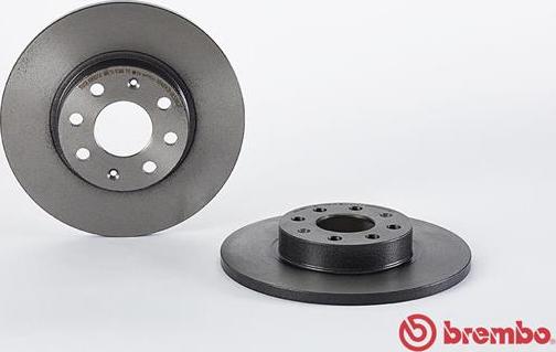 Brembo 08.5086.21 - Гальмівний диск autocars.com.ua