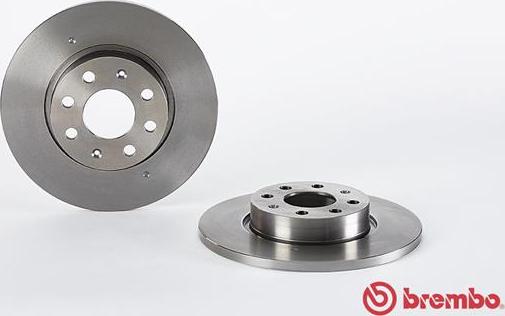 Brembo 08.5086.34 - Гальмівний диск autocars.com.ua