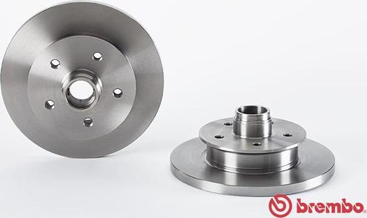 Brembo 08.5177.10 - Тормозной диск avtokuzovplus.com.ua