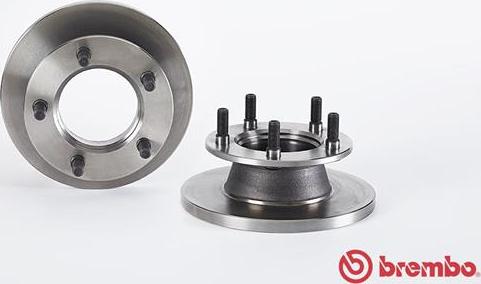 Brembo 08.5181.10 - Тормозной диск avtokuzovplus.com.ua