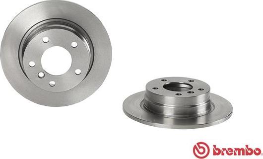 Brembo 08.5366.24 - Гальмівний диск autocars.com.ua