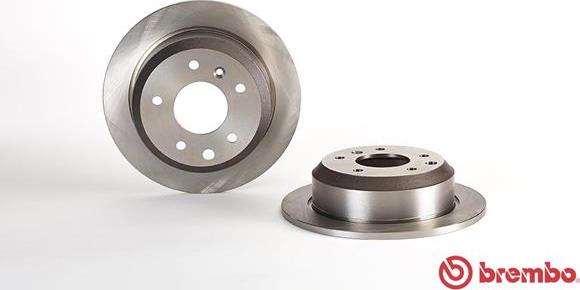 Brembo 08.5530.10 - Гальмівний диск autocars.com.ua