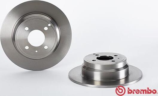 Brembo 08.5569.14 - Гальмівний диск autocars.com.ua