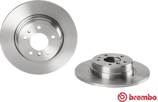 Brembo 08.5580.10 - Тормозной диск avtokuzovplus.com.ua