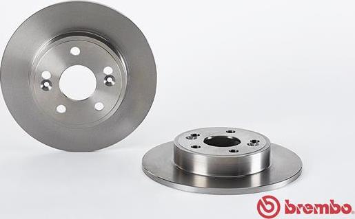 Brembo 08.5645.40 - Тормозной диск avtokuzovplus.com.ua