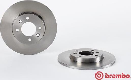 Brembo 08.5651.10 - Тормозной диск autodnr.net