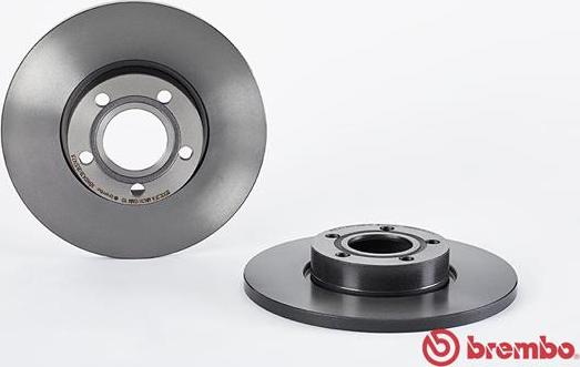 Brembo 08.5747.11 - Тормозной диск avtokuzovplus.com.ua