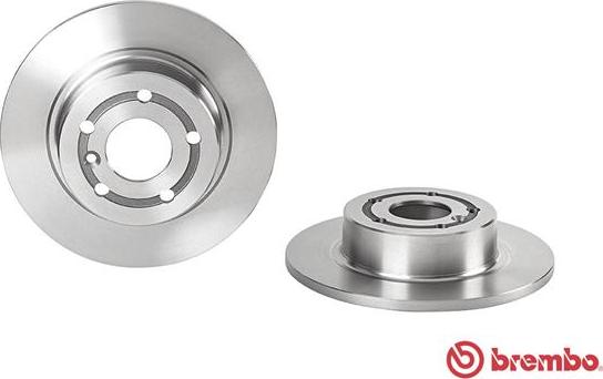 Brembo 08.6838.10 - Гальмівний диск autocars.com.ua