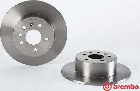 Brembo 08.7015.10 - Тормозной диск avtokuzovplus.com.ua