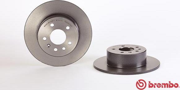 Brembo 08.7015.21 - Гальмівний диск autocars.com.ua