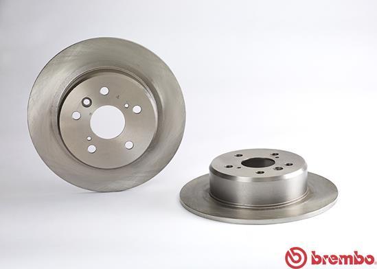 Brembo 08.7018.10 - Гальмівний диск autocars.com.ua