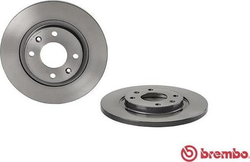 Brembo 08.7238.11 - Тормозной диск avtokuzovplus.com.ua