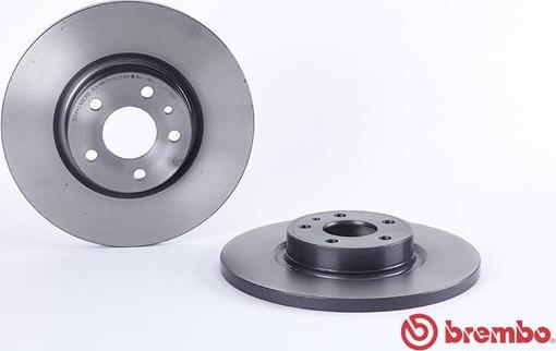 Brembo 08.7354.11 - Тормозной диск avtokuzovplus.com.ua