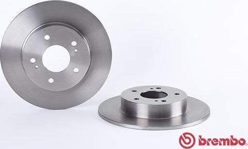 Brembo 08.8065.14 - Гальмівний диск autocars.com.ua