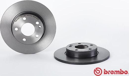 Brembo 08.8679.11 - Гальмівний диск autocars.com.ua