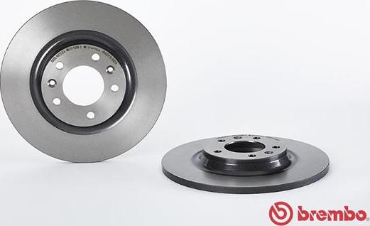 Brembo 08.8682.11 - Тормозной диск avtokuzovplus.com.ua