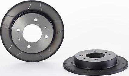 Brembo 08.9081.75 - Гальмівний диск autocars.com.ua