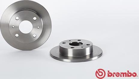 Brembo 08.9138.10 - Гальмівний диск autocars.com.ua