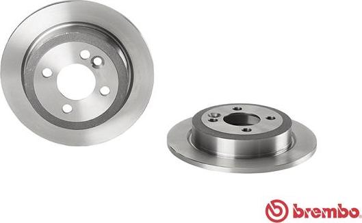 Brembo 08.9163.20 - Гальмівний диск autocars.com.ua