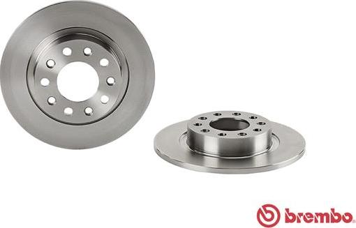 Brembo 08.9460.10 - Гальмівний диск autocars.com.ua