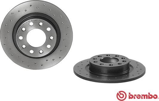 Brembo 08.9460.4X - Тормозной диск avtokuzovplus.com.ua