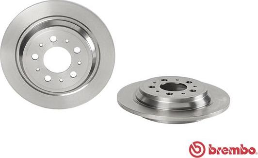 Brembo 08.9462.10 - Тормозной диск avtokuzovplus.com.ua