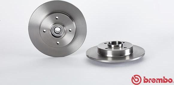 Brembo 08.9512.17 - Тормозной диск autodnr.net