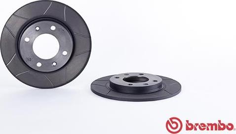 Brembo 08.9602.75 - Гальмівний диск autocars.com.ua