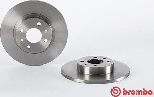 Brembo 08.9621.14 - Тормозной диск avtokuzovplus.com.ua