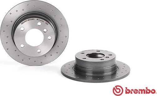 Brembo 08.9787.1X - Тормозной диск avtokuzovplus.com.ua