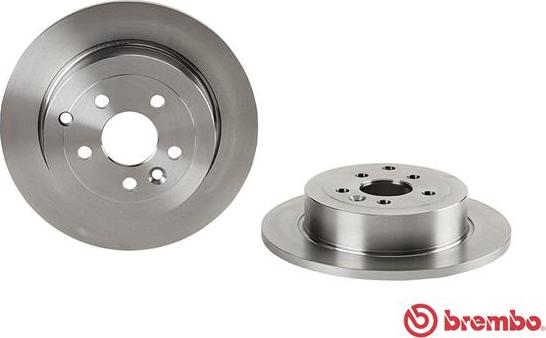 Brembo 08.9913.10 - Тормозной диск avtokuzovplus.com.ua