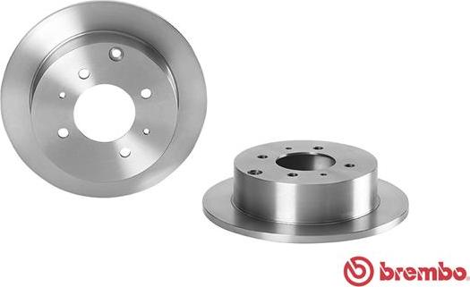 Brembo 08.A114.10 - Тормозной диск autodnr.net