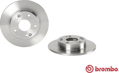 Brembo 08.A147.10 - Тормозной диск autodnr.net