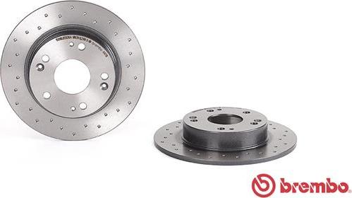 Brembo 08.A147.1X - Тормозной диск autodnr.net