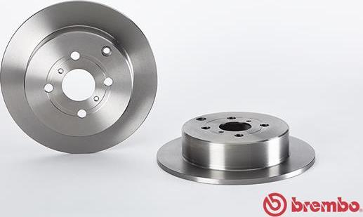 Brembo 08.A273.10 - Тормозной диск autodnr.net