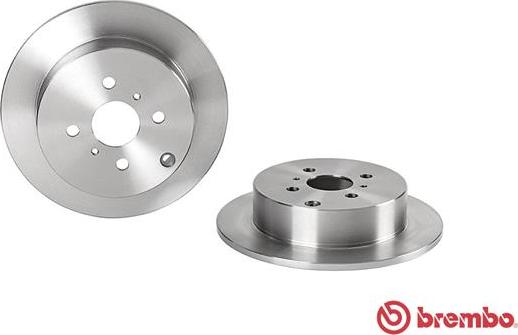 Brembo 08.A273.30 - Тормозной диск avtokuzovplus.com.ua