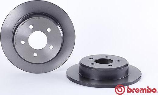 Brembo 08.A351.11 - Гальмівний диск autocars.com.ua